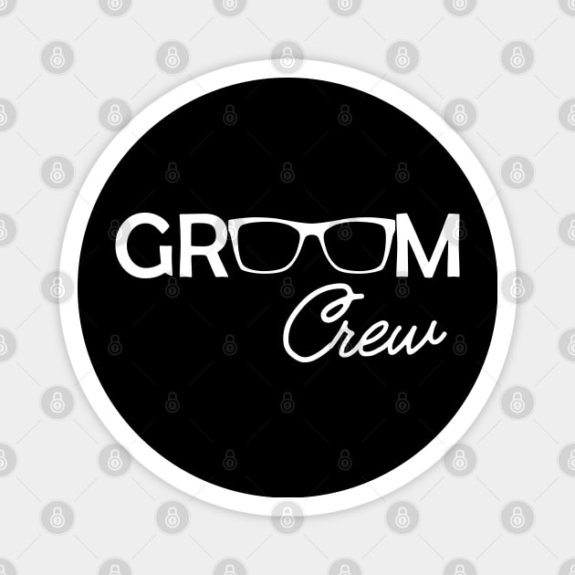 Groom Crew Magnet by KC Happy Shop